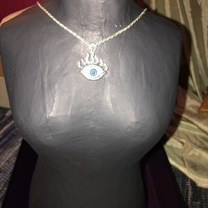 Evil eye necklace